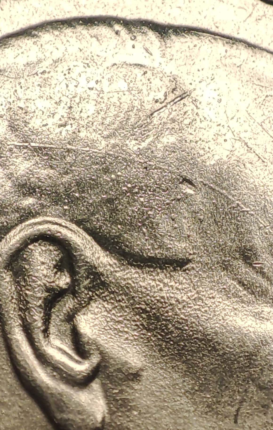 1-Krone-1965---Danmark-Die-Scratch-&-Rusted-Die